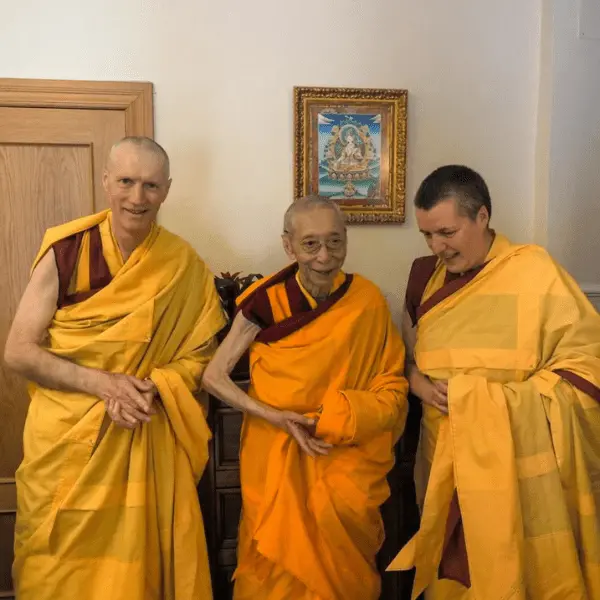 Geshe Kelsang Gyatso Rinpoche átadás